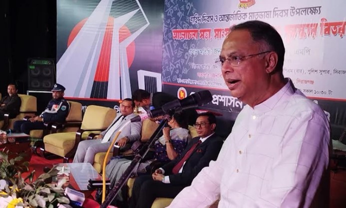 ভাষার গুরুত্ব না বুঝলে দেশপ্রেম জাগ্রত হয় না : বিদ্যুৎমন্ত্রী